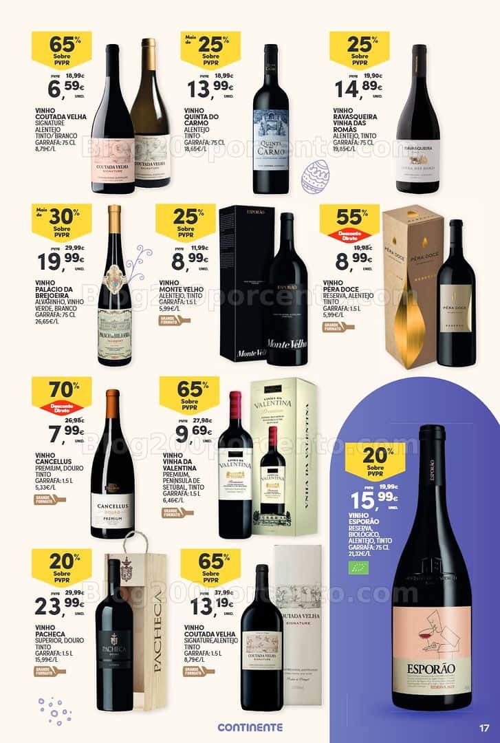 Antevisão Folheto CONTINENTE Páscoa Promoções de 17 março a 5 abril - Edição Digital