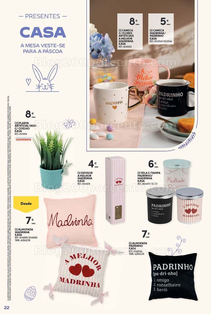 Antevisão Folheto CONTINENTE Páscoa Promoções de 17 março a 5 abril - Edição Digital