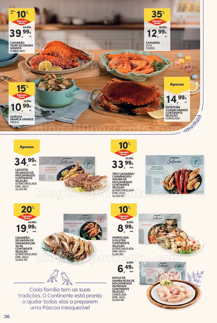 Antevisão Folheto CONTINENTE Páscoa Promoções de 17 março a 5 abril - Edição Digital