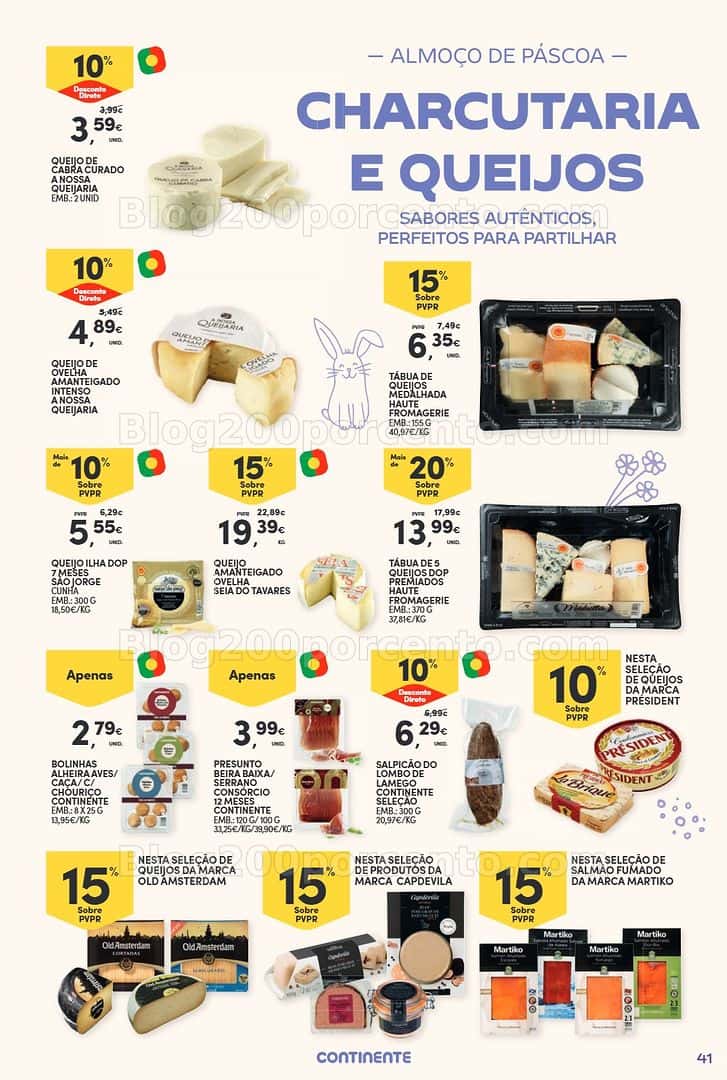 Antevisão Folheto CONTINENTE Páscoa Promoções de 17 março a 5 abril - Edição Digital