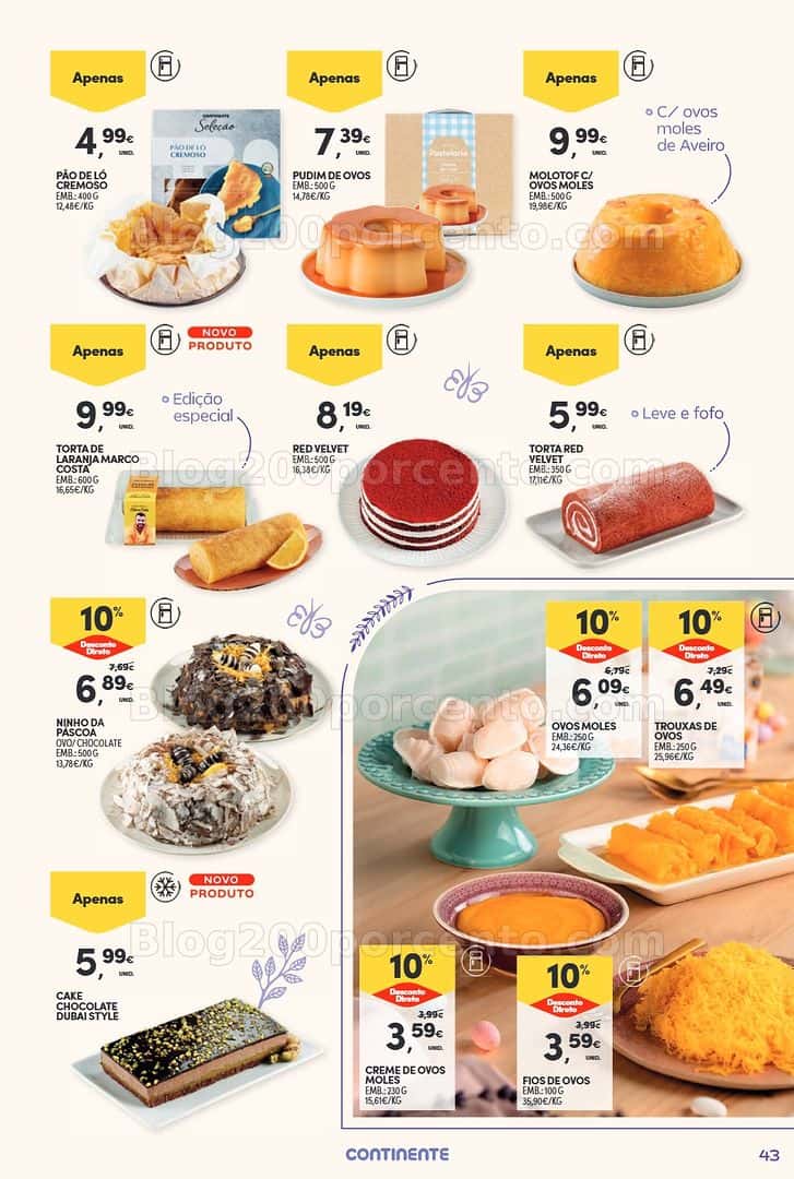 Antevisão Folheto CONTINENTE Páscoa Promoções de 17 março a 5 abril - Edição Digital