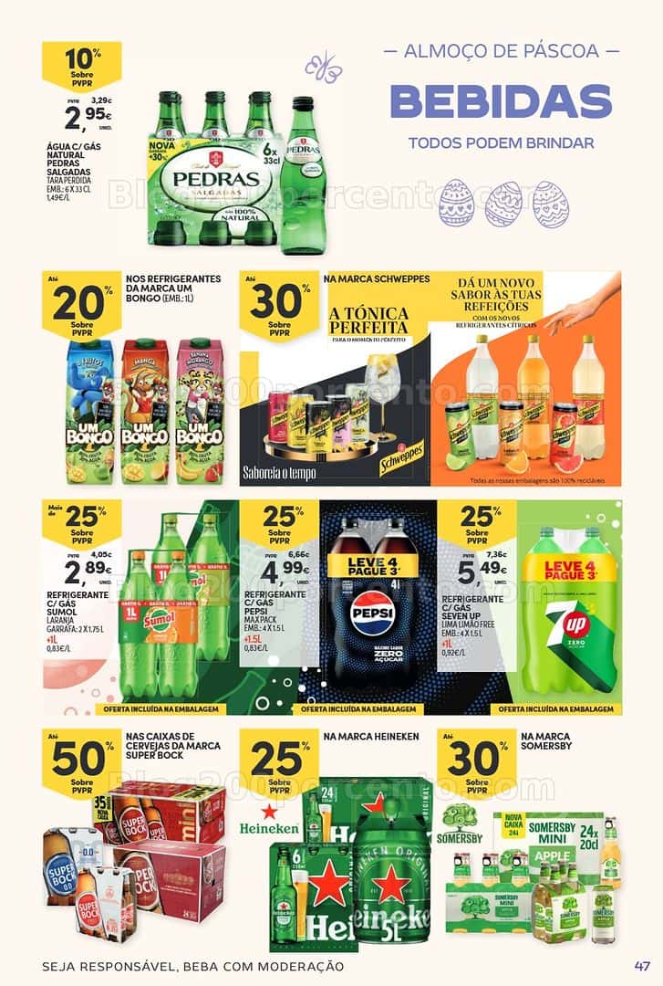 Antevisão Folheto CONTINENTE Páscoa Promoções de 17 março a 5 abril - Edição Digital