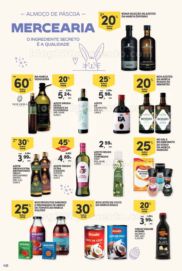 Antevisão Folheto CONTINENTE Páscoa Promoções de 17 março a 5 abril - Edição Digital
