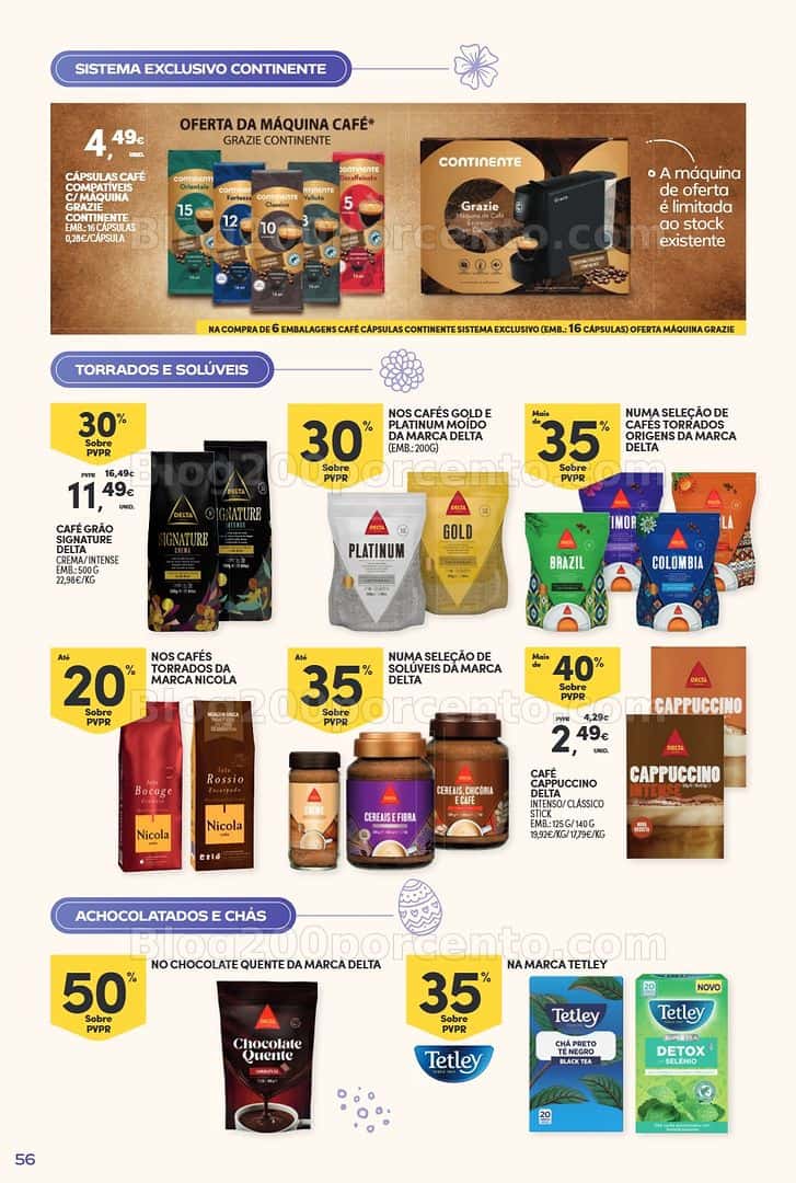 Antevisão Folheto CONTINENTE Páscoa Promoções de 17 março a 5 abril - Edição Digital