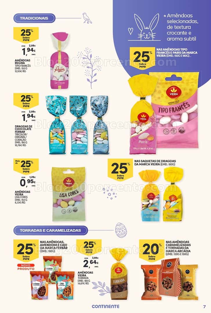 Antevisão Folheto CONTINENTE Páscoa Promoções de 17 março a 5 abril - Edição Digital