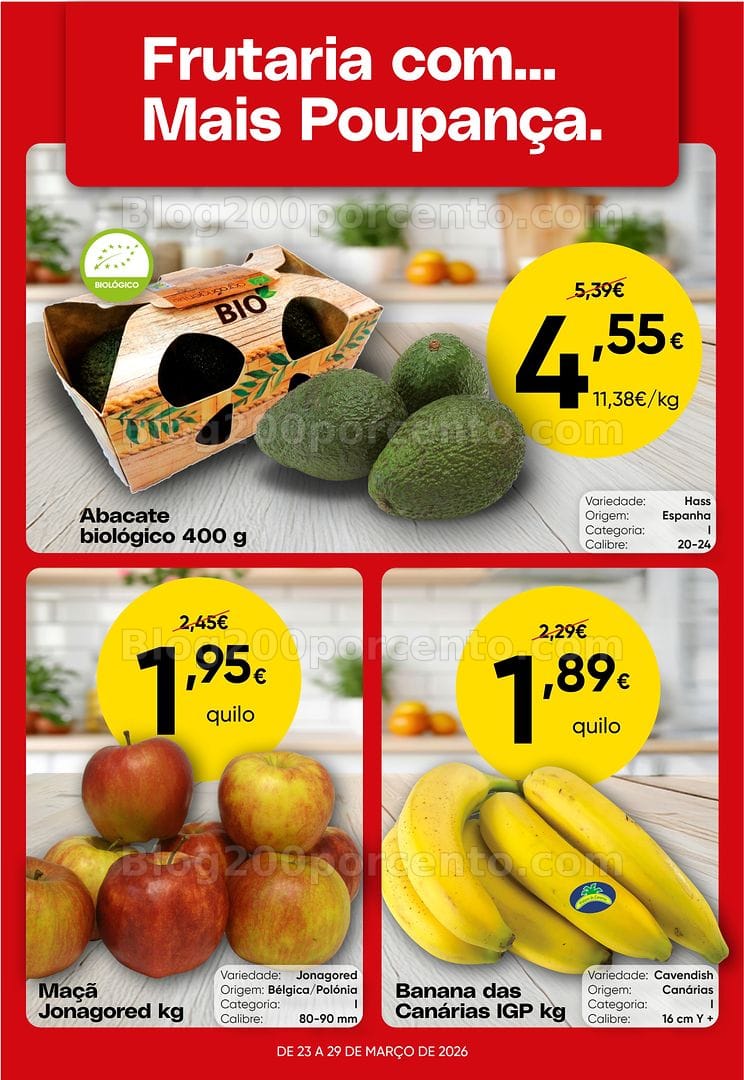 Antevisão Folheto FROIZ Promoções de 23 a 29 março