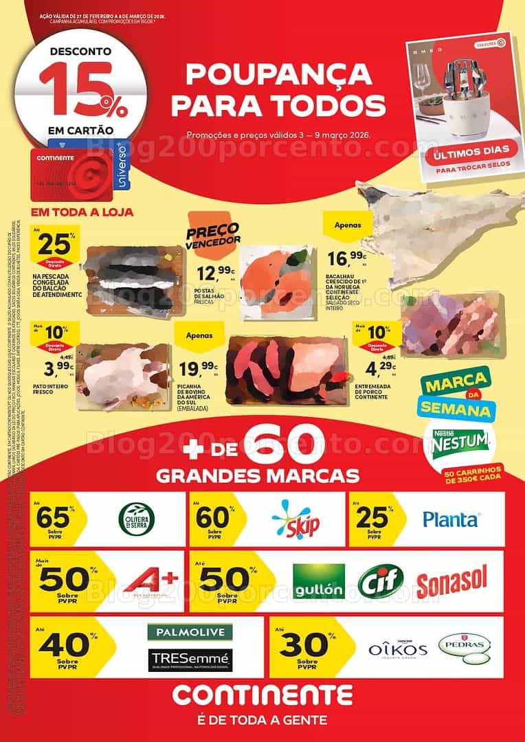 Antevisão Folheto CONTINENTE Bom Dia Promoções de 3 a 9 março