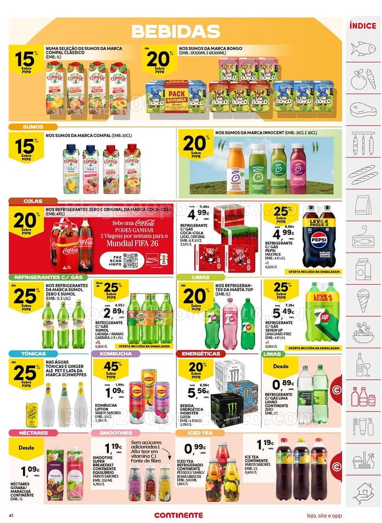 Antevisão Folheto CONTINENTE Promoções de 10 a 16 março - Edição Digital