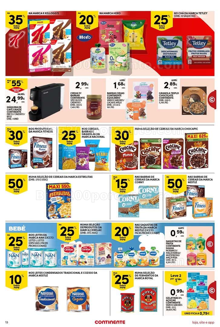 Antevisão Folheto CONTINENTE Bom Dia Promoções de 10 a 16 março