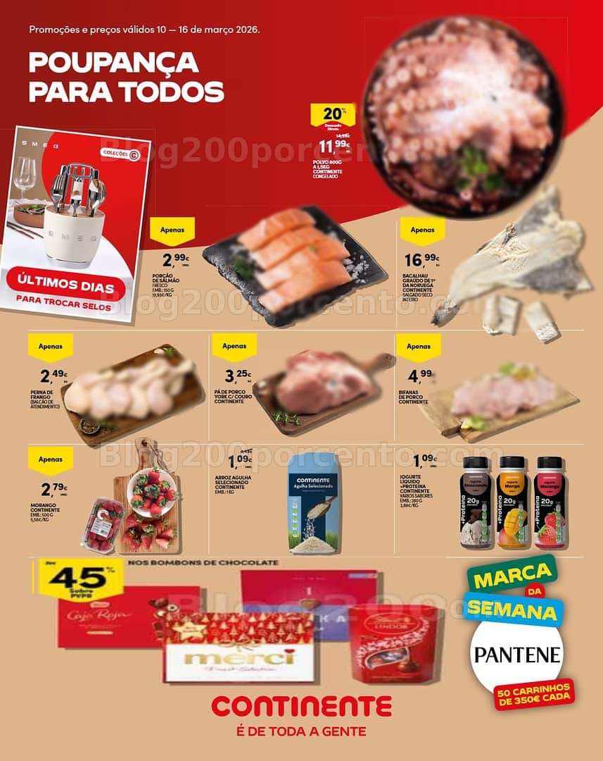 Antevisão Folheto CONTINENTE Madeira Promoções de 10 a 16 março