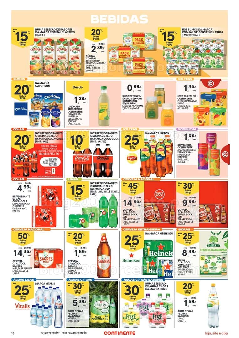 Antevisão Folheto CONTINENTE Bom Dia Promoções de 17 a 23 março