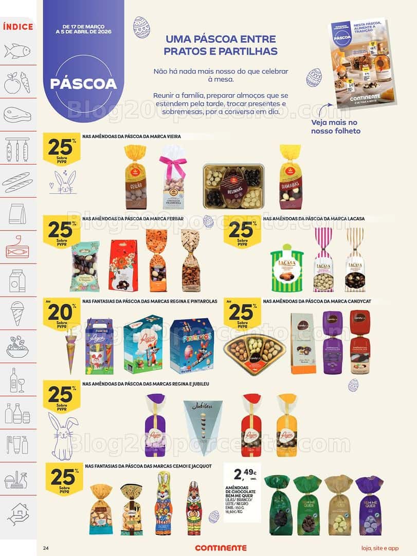 Antevisão Folheto CONTINENTE Promoções de 17 a 23 março - Edição Digital