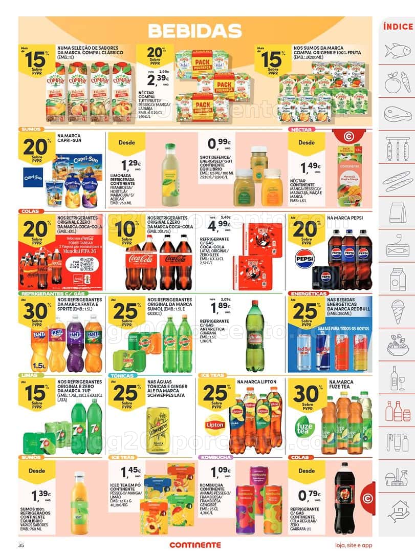 Antevisão Folheto CONTINENTE Promoções de 17 a 23 março - Edição Digital