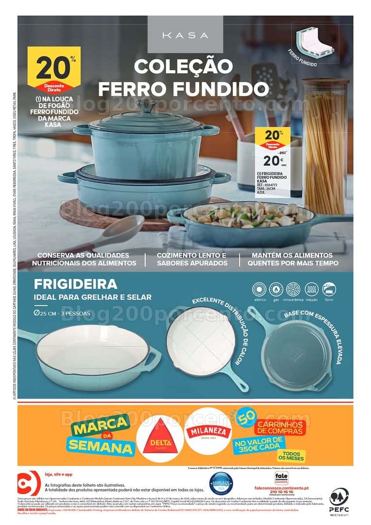 Antevisão Folheto CONTINENTE Promoções de 17 a 23 março - Edição Digital