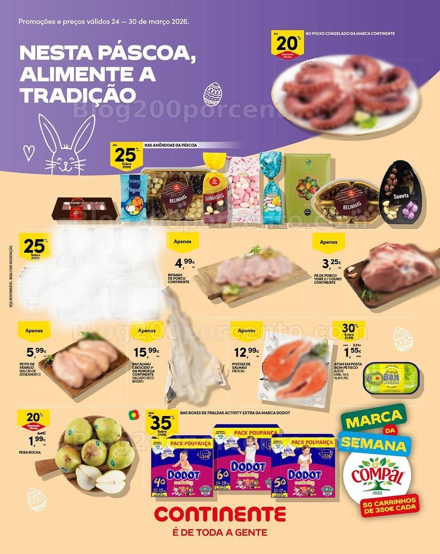 Antevisão Folheto CONTINENTE Madeira Promoções de 24 a 30 março