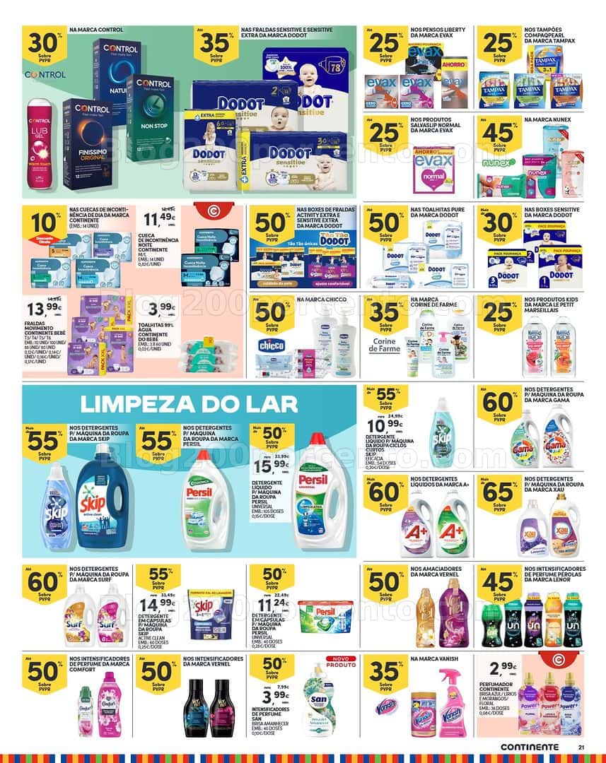 Antevisão Folheto CONTINENTE Madeira Promoções de 31 março a 6 abril