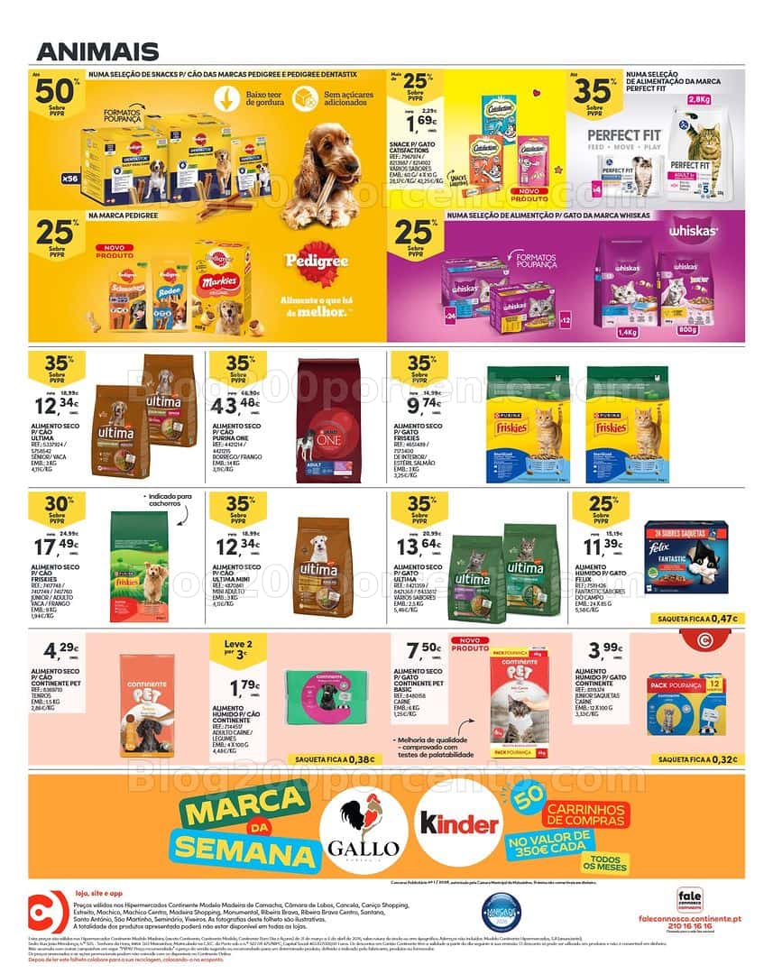 Antevisão Folheto CONTINENTE Madeira Promoções de 31 março a 6 abril