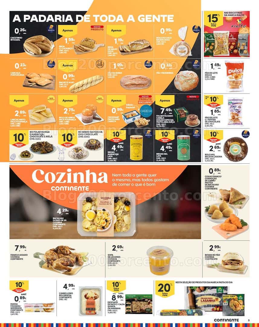 Antevisão Folheto CONTINENTE Madeira Promoções de 31 março a 6 abril