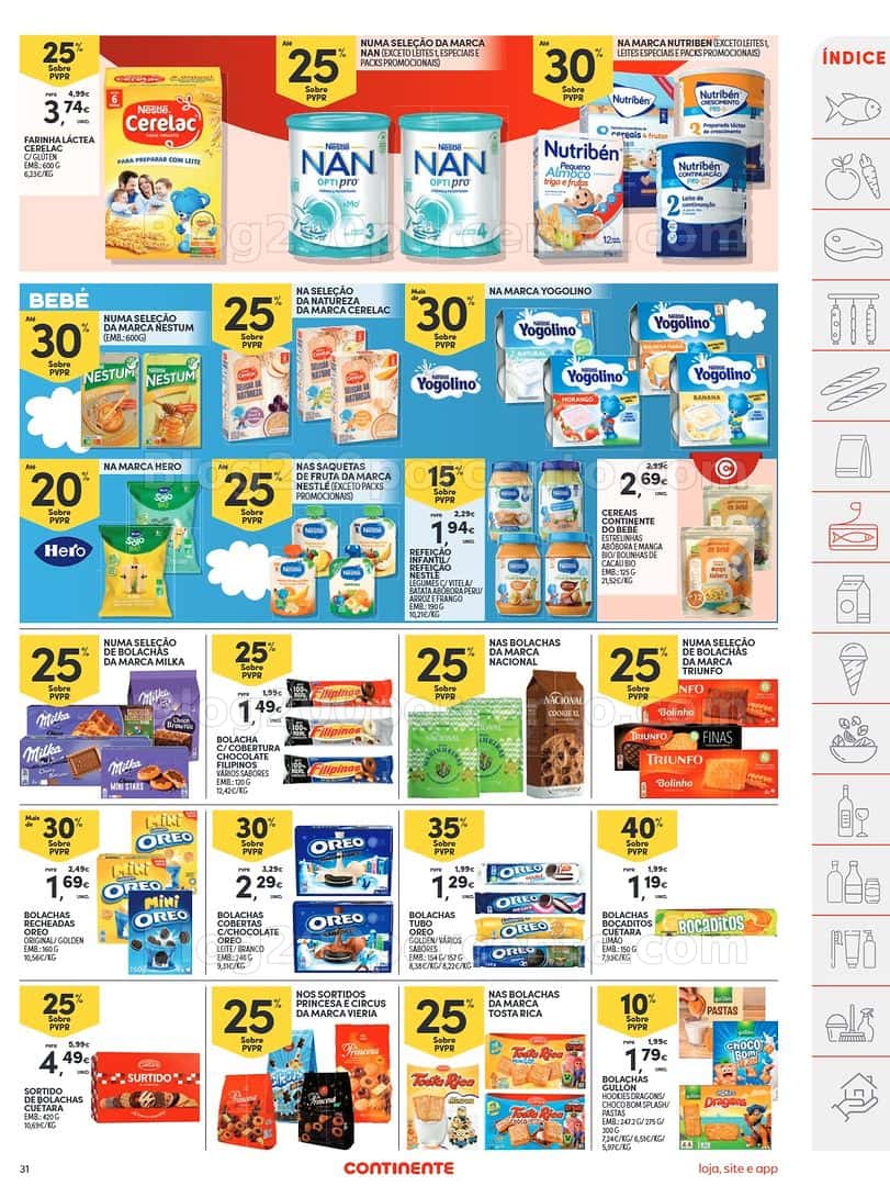 Antevisão Folheto CONTINENTE Promoções de 31 março a 6 abril - Edição Digital