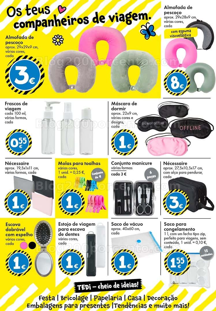 Antevisão Folheto TEDI Promoções de 6 a 14 março