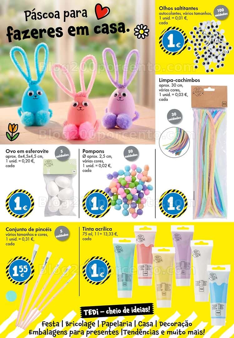 Antevisão Folheto TEDI Promoções de 6 a 14 março