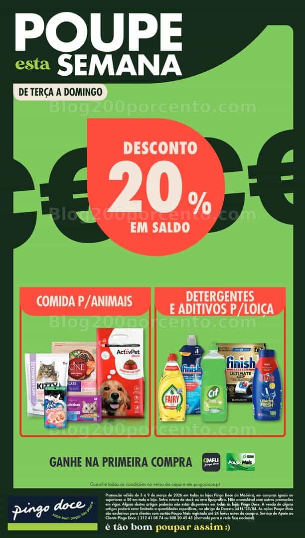 Antevisão Folheto PINGO DOCE Madeira Promoções de 3 a 9 março