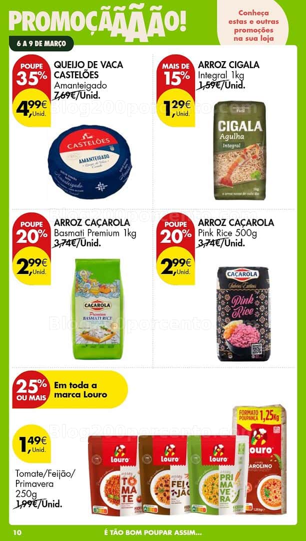 Antevisão Folheto PINGO DOCE Promoções Fim de Semana - 6 a 9 março