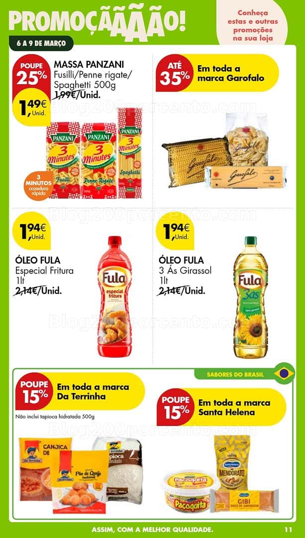 Antevisão Folheto PINGO DOCE Promoções Fim de Semana - 6 a 9 março