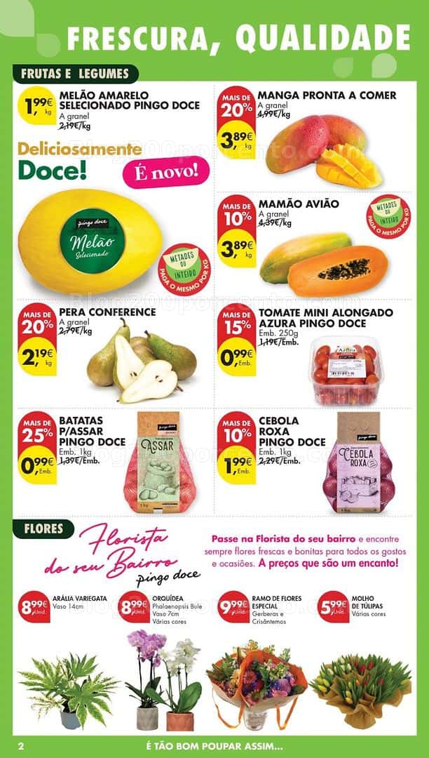Antevisão Folheto PINGO DOCE Promoções de 10 a 16 março - Edição Digital