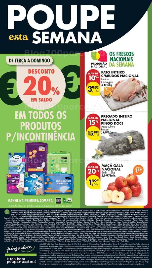 Antevisão Folheto PINGO DOCE Promoções de 10 a 16 março - Edição Digital