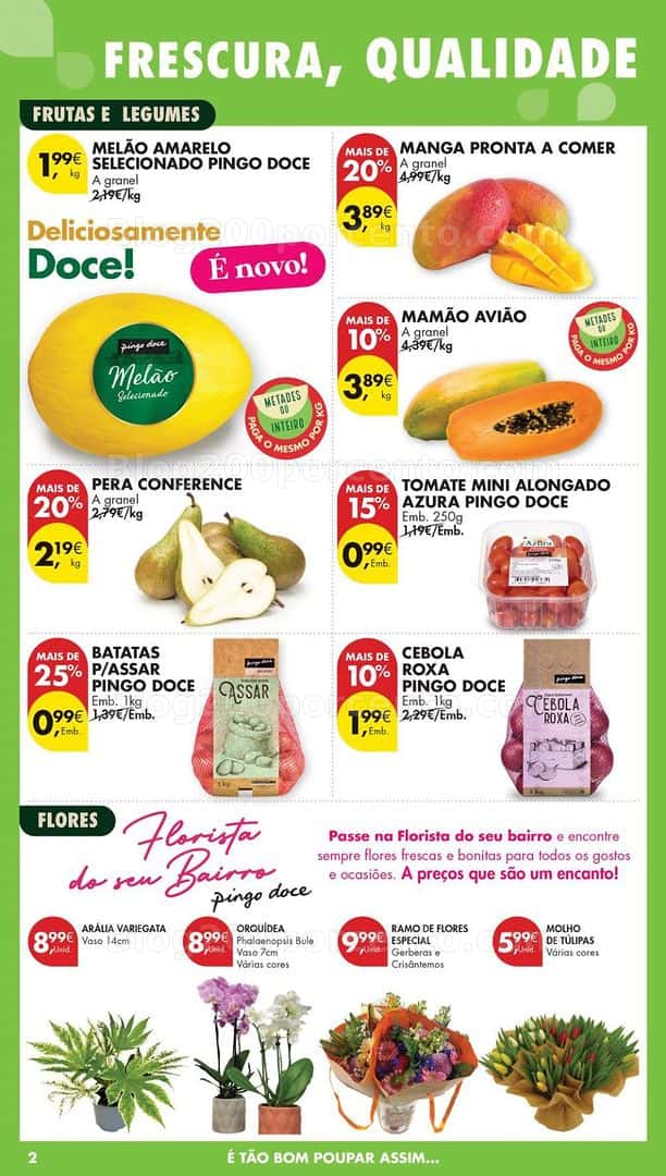 Antevisão Folheto PINGO DOCE Lojas Pequenas Promoções de 10 a 16 março