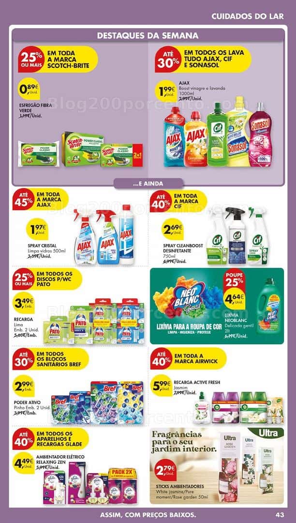 Antevisão Folheto PINGO DOCE Lojas Grandes Promoções de 17 a 23 março