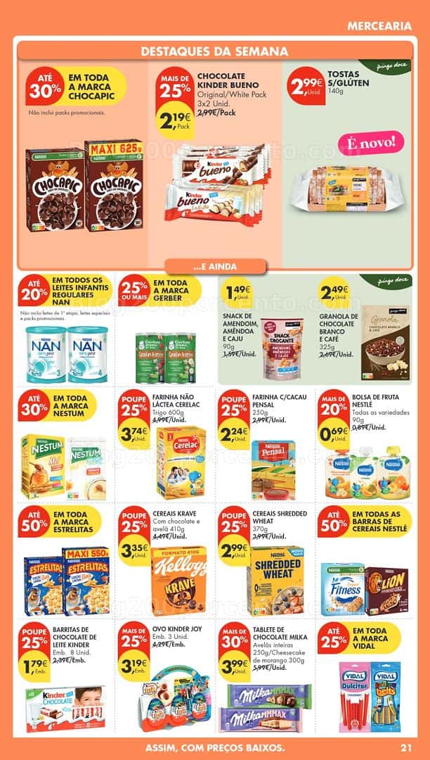 Antevisão Folheto PINGO DOCE Madeira Promoções de 17 a 23 março