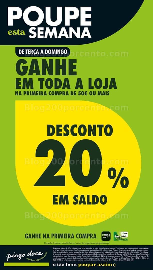 Antevisão Folheto PINGO DOCE Promoções de 17 a 23 março - Edição Digital