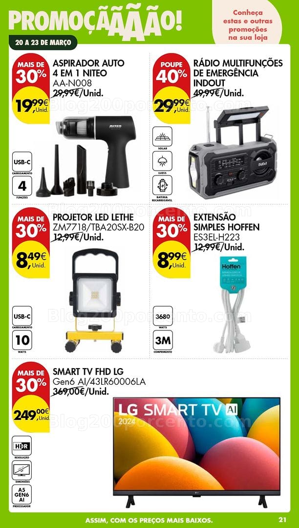 Antevisão Folheto PINGO DOCE Promoções Fim de Semana - 20 a 23 março