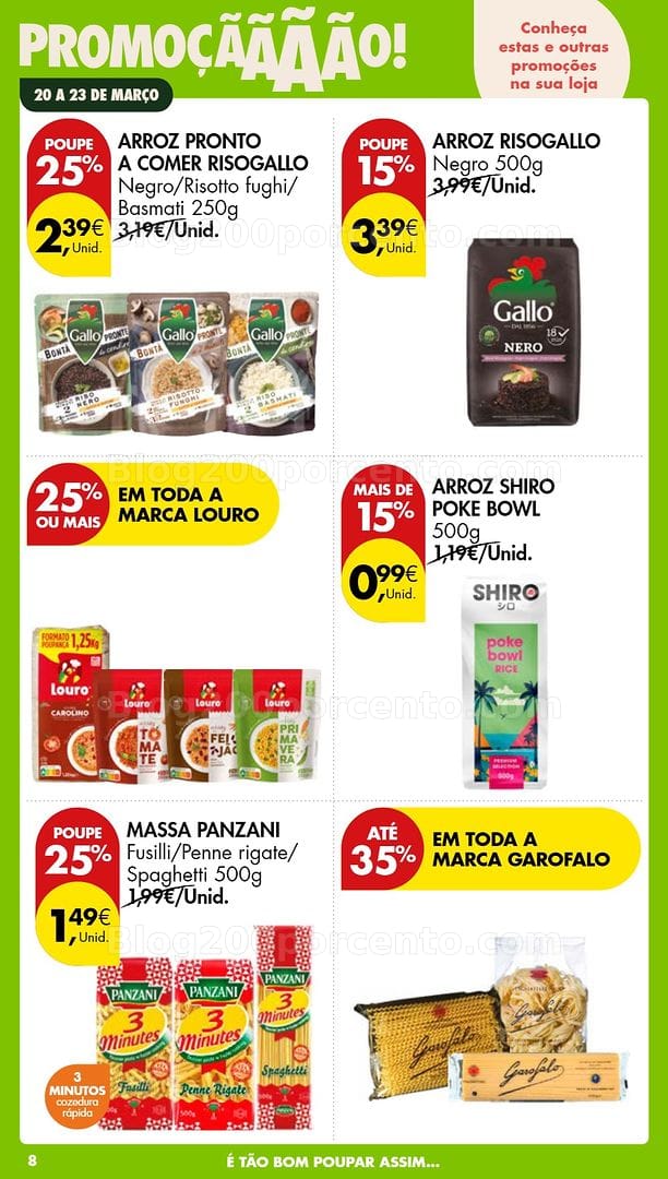 Antevisão Folheto PINGO DOCE Promoções Fim de Semana - 20 a 23 março