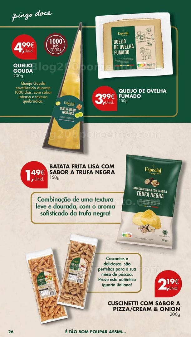 Antevisão Folheto PINGO DOCE Lojas Grandes Promoções de 24 a 30 março