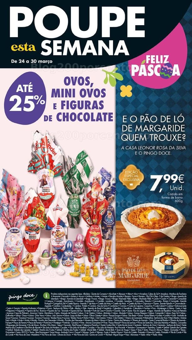 Antevisão Folheto PINGO DOCE Lojas Grandes Promoções de 24 a 30 março