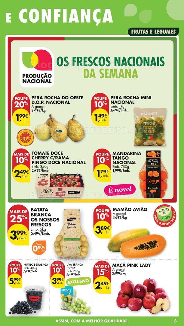 Antevisão Folheto PINGO DOCE Lojas Pequenas Promoções de 24 a 30 março