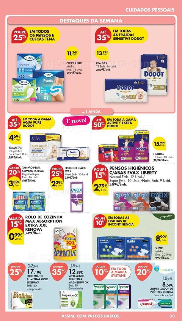 Antevisão Folheto PINGO DOCE Lojas Pequenas Promoções de 24 a 30 março