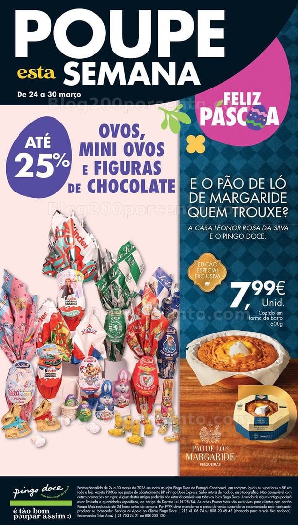 Antevisão Folheto PINGO DOCE Lojas Pequenas Promoções de 24 a 30 março