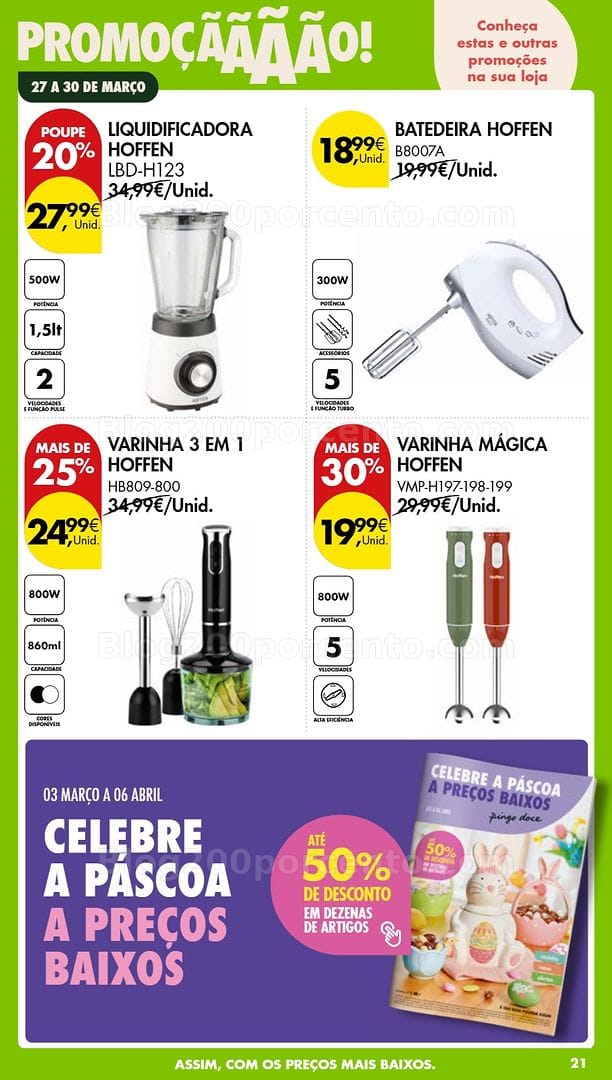 Antevisão Folheto PINGO DOCE Promoções Fim de Semana - 27 a 30 março