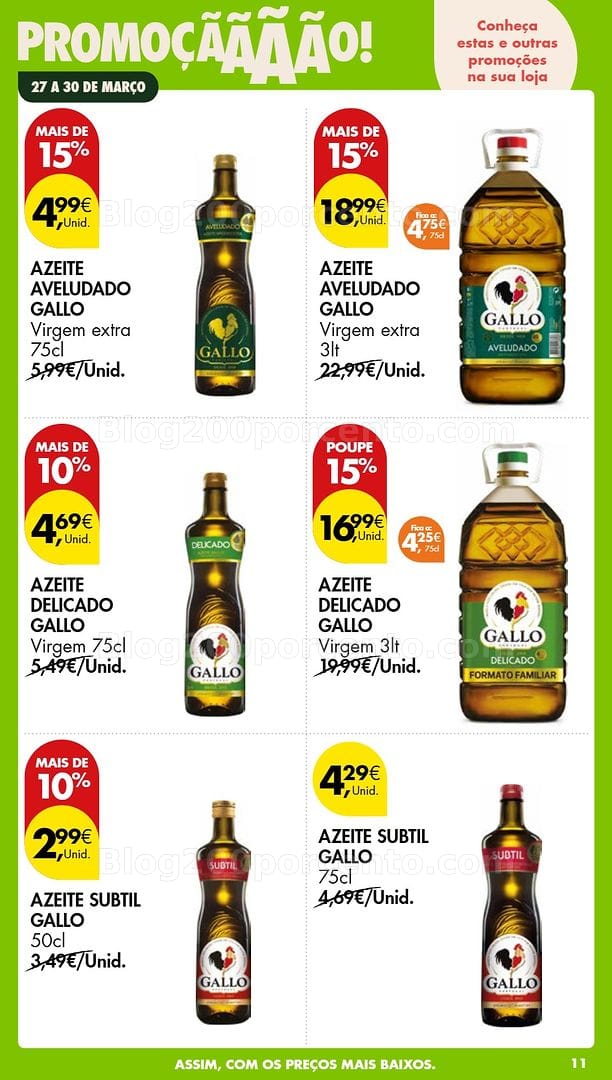 Antevisão Folheto PINGO DOCE Promoções Fim de Semana - 28 e 29 março