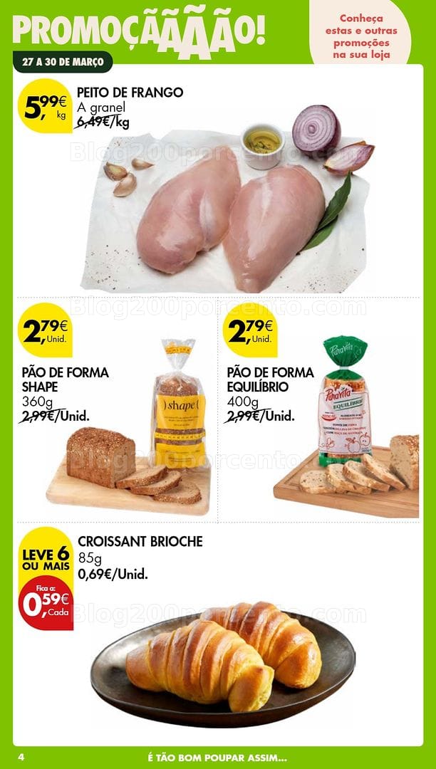 Antevisão Folheto PINGO DOCE Promoções Fim de Semana - 28 e 29 março