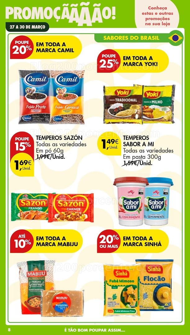 Antevisão Folheto PINGO DOCE Promoções Fim de Semana - 28 e 29 março