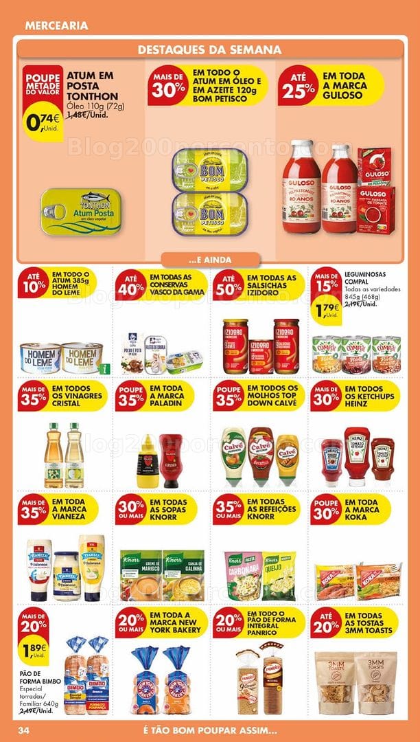 Antevisão Folheto PINGO DOCE Lojas Grandes Promoções de 31 março a 6 abril