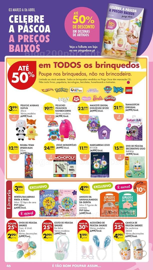 Antevisão Folheto PINGO DOCE Lojas Grandes Promoções de 31 março a 6 abril