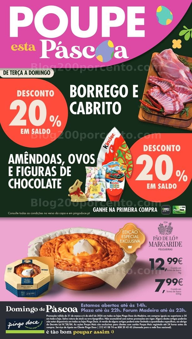 Antevisão Folheto PINGO DOCE Madeira Promoções de 31 março a 6 abril