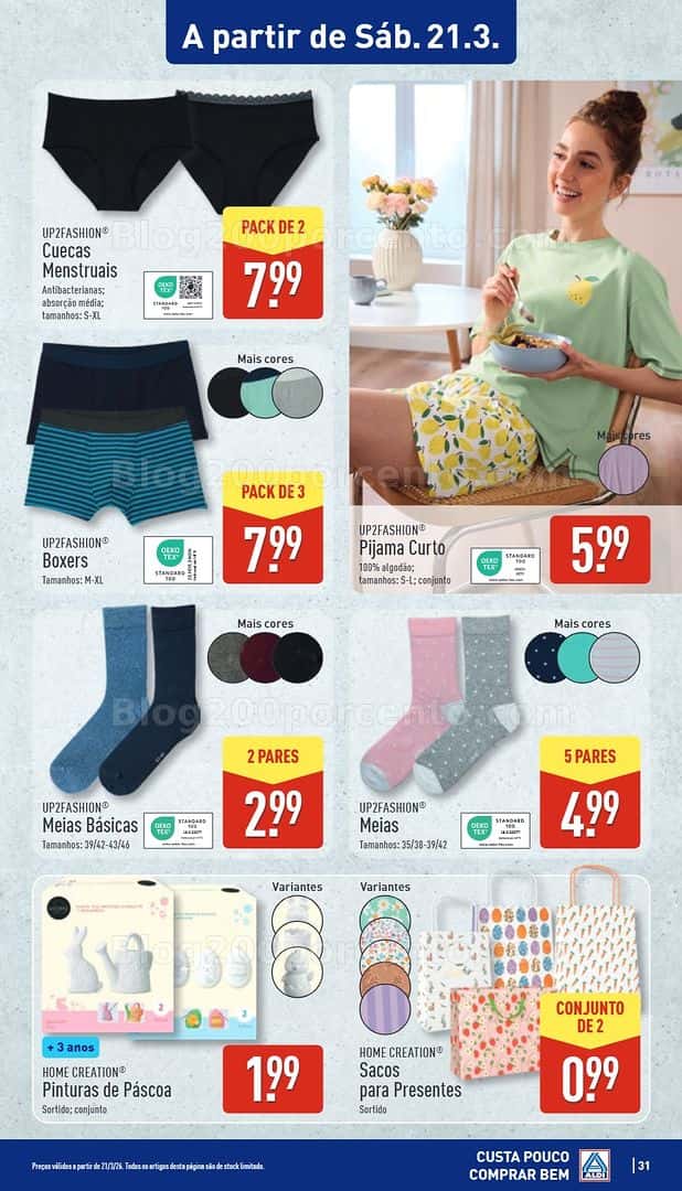 Antevisão Folheto ALDI Saldos Abertura Promoções de 20 a 27 março