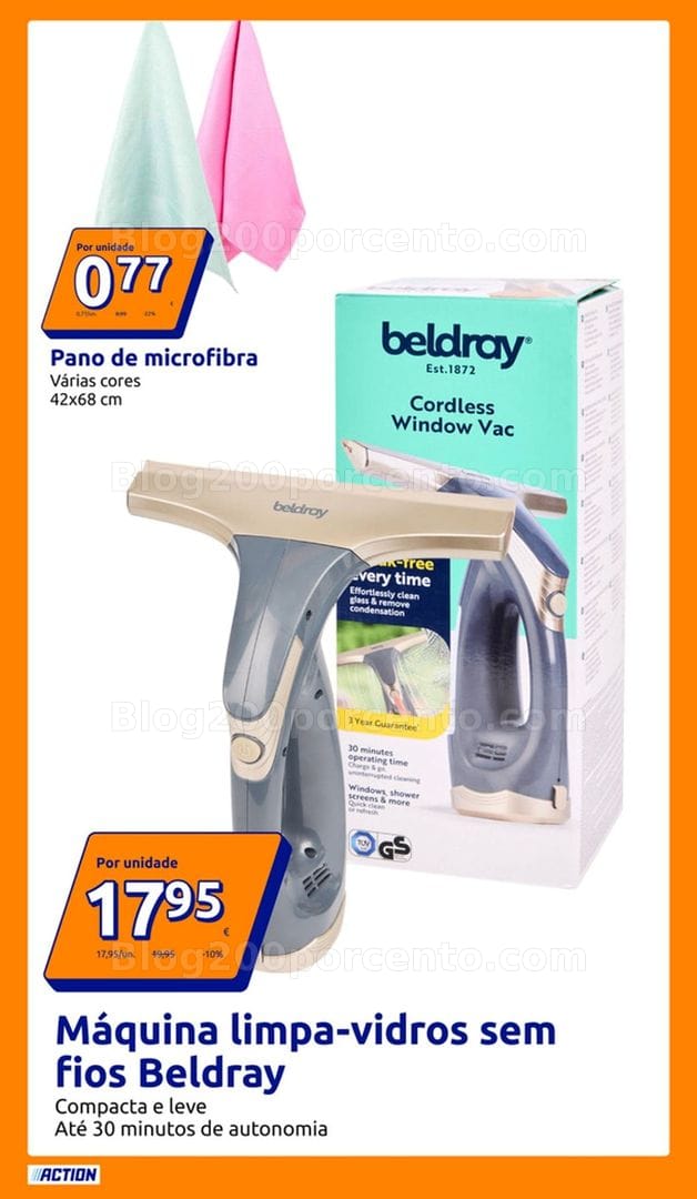 Antevisão Folheto ACTION Promoções de 1 a 7 abril